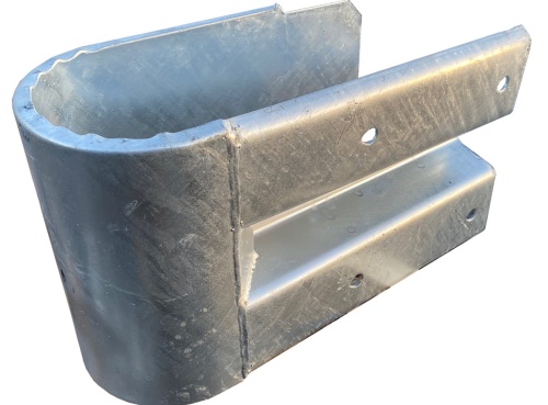 Zakończenie czołowe barier ochronnych - łącznik czołowy pojedynczy prowadnicy B -końcowy