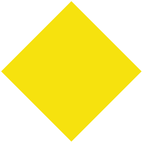 Znak żeglugowy D.1a zalecenie przejścia w obydwu kierunkach