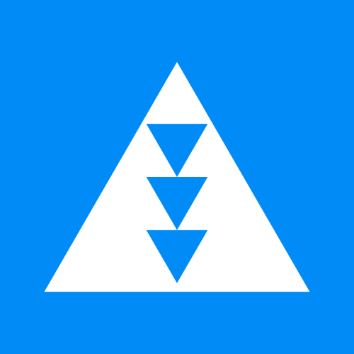 Znak żeglugowy E.5.7 miejsce postoju zarezerwowane dla statków przeznaczonych do pchania, które powinny pokazywać trzy niebieskie światła lub trzy niebieskie stożki