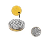 Lampa wczesnego ostrzegania pojedyncza Fi 100 mm 12/24V ze sterownikiem