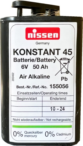 Nissen Konstant 45, 6V/45–50Ah – 1 sztuka