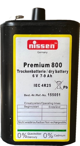 Nissen 6V/7Ah – 1 sztuka