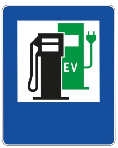 D-23b-znak- stacja_paliwowa-z-punktem-ladowania-pojazdow-elektrycznych sklepdrogowy_pl.jpg