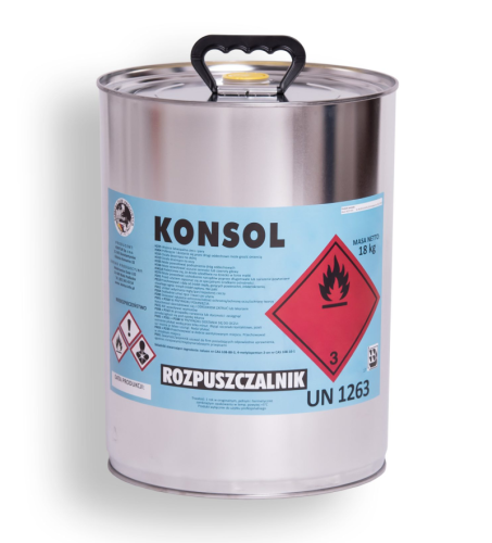 rozpouszczalnik KONSUL do farby drogowej sklepdrogowy.pl