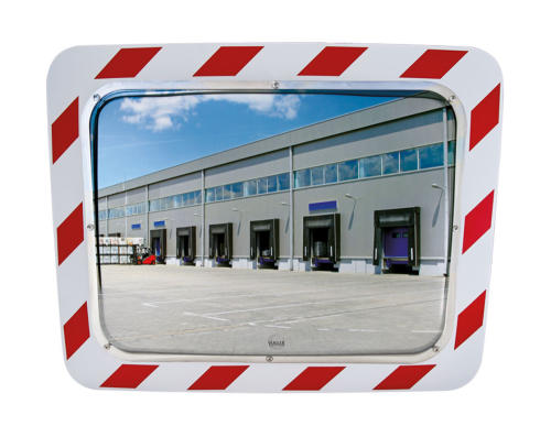 Lustro drogowe U-18b 400x600 mm stalowe PREMIUM 10 lat gwarancji