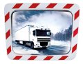 Lustro drogowe U-18b 600x400 mm odporne na szron i parę PREMIUM 6 lat gwarancji stal nierdzewna
