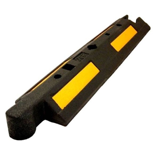 Separator U-25a drogowy środkowy 1130x240x80mm GH czarny z żółtym odblaskiem