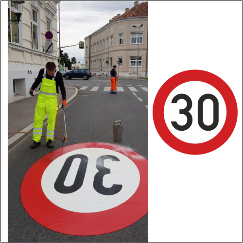 Premark koło fi 2000 mm