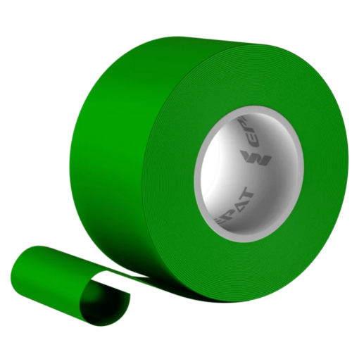 Taśma samoprzylepna BHP - folia oznaczeniowa 50mm/33m zielona