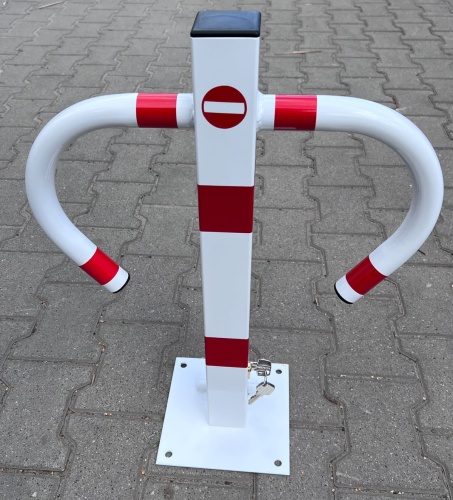 Blokada parkingowa RAMBO zamykana na wkładkę