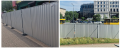 Panel ogrodzenia pełny 3 x 2 m - ogrodzenie tymczasowe sklepdrogowy.pl