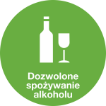 Tablica dozwolone spożywanie alkoholu fi 600 w technologii znaków drogowych