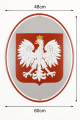 Tablica emaliowana z Godłem Rzeczypospolitej Polskiej 48x60 cm sklep