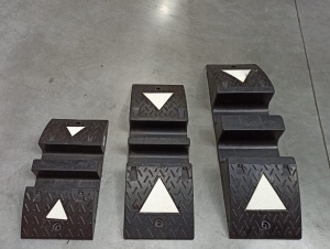 Ochraniacz węży strażackich, próg kablowy 1000x300x135, 2xfi120 HEAVY