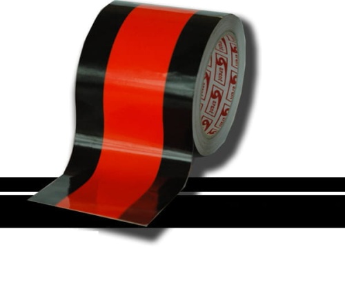 Taśma unieważniająca znaki drogowe 50 mm /33m