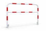 Bariera U-12a L-2000 fi 60,3 biało czerwona wersja gdańska