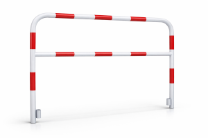 Bariera U-12a L-2000 fi 60,3 biało czerwona wersja gdańska