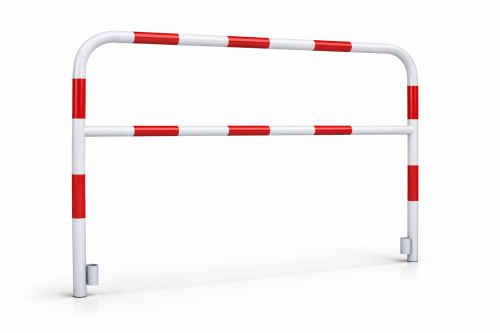Bariera U-12a L-2000 fi 60,3 biało czerwona wersja gdańska sklep drogowy bariera drogowa
