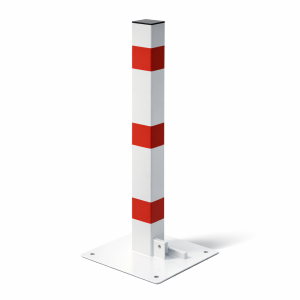 Słupek parkingowy składany zamykany na kłódkę