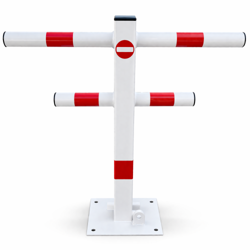 Blokada miejsca parkingowego choinka