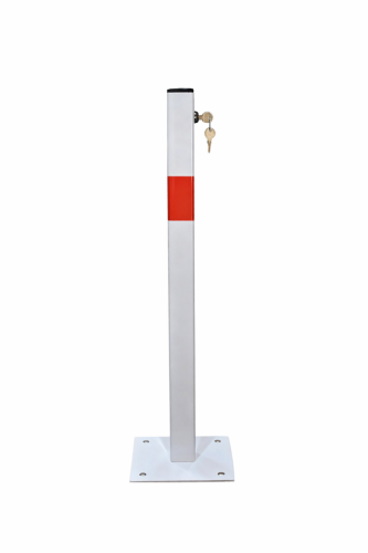 Bollard Słupek parkingowy składany zamykany na zamek H-750 mm