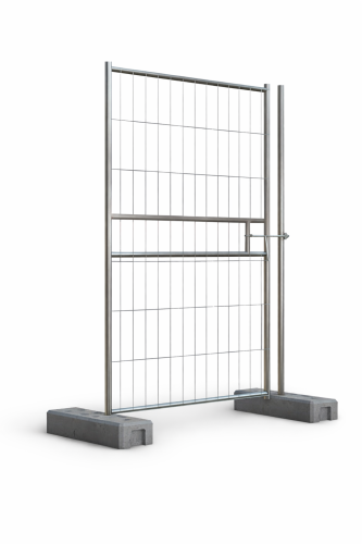 Furtka do ogrodzeń budowlanych ażurowych