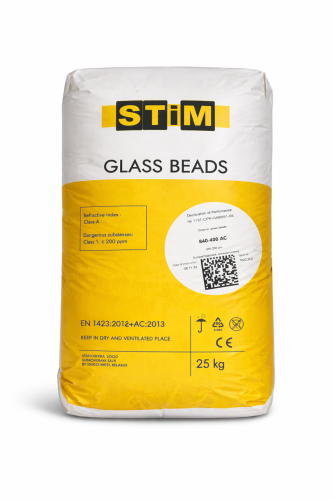 Mikrokulki szklane 840-400 worek 25 kg STIM do mas chemoutwardzalnych