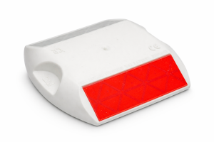 PEO Kocie oczko 3M  odblaski dwustronne biało- czerwone RPM 290-RW  100 szt.