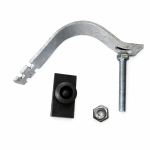 Uchwyt do mocowania znaków drogowych typu ZĄBEK 45-65mm ocynk ogniowy