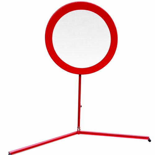 Znak drogowy na stojaku B-1 zakaz ruchu 1 typ walizkowy