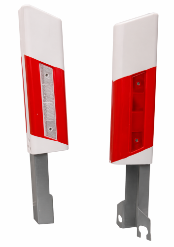 U-1b słupek prowadzący pikietażowy