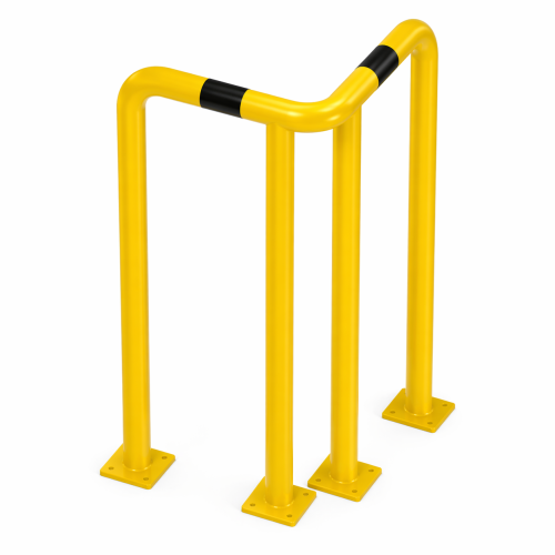 Odbojnica magazynowa  narożna równoramienna Ø60,3 1000/400x400