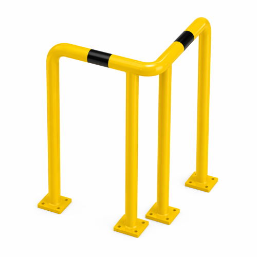 Odbojnica magazynowa narożna równoramienna Ø60,3 1000/500x500