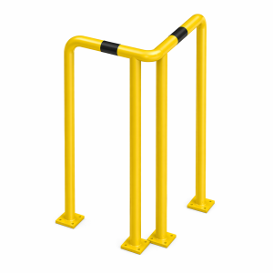 Odbojnica narożna równoramienna Ø60,3 1200/400x400