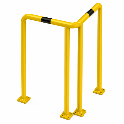 Odbojnica magazynowa  narożna równoramienna Ø60,3 1200/600x600