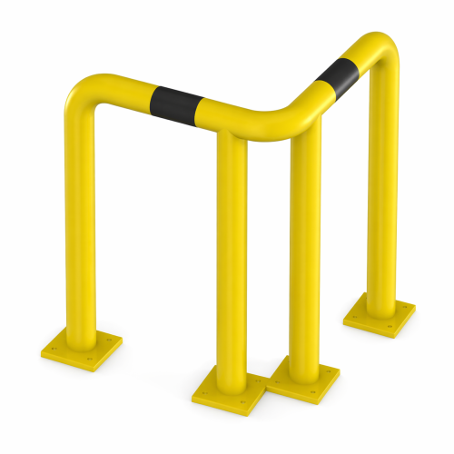 Odbojnica narożna równoramienna Ø60,3 600/400x400