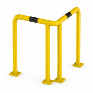 Odbojnica narożna równoramienna Ø60,3 800/500x500