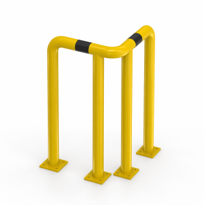 Odbojnica narożna równoramienna Ø76,1 1000/400x400