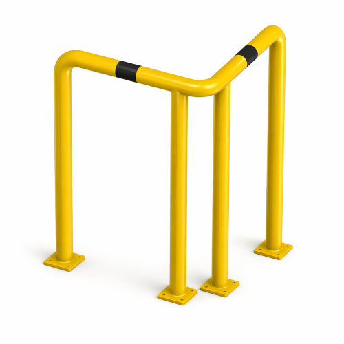 Odbojnica magazynowa narożna równoramienna Ø76,1 1000/600x600