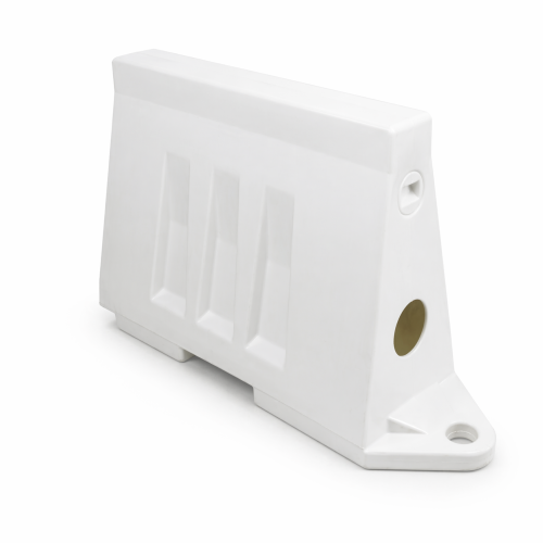 Bariera drogowa U-14e, U-25c 1100x400x800 biała