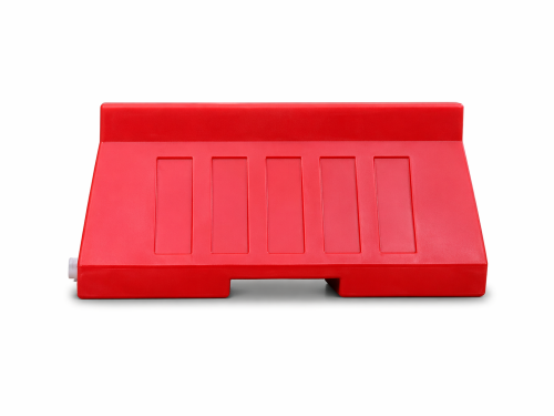 Bariera drogowa u-14e, U-25c 1100x400x500 czerwona