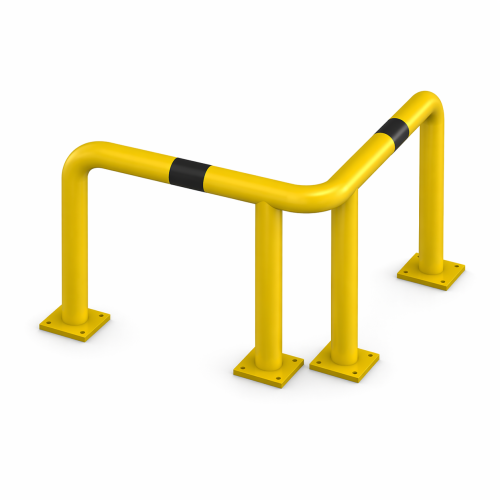 Odbojnica narożna równoramienna Ø76,1 600/500x500