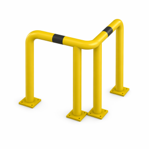 Odbojnica narożna równoramienna Ø76,1 800/500x500