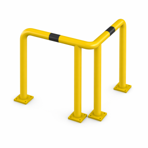 Odbojnica narożna równoramienna Ø76,1 800/600x600