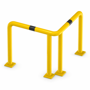 Odbojnica narożna równoramienna Ø76,1 800/800x800