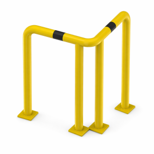 Odbojnica narożna równoramienna Ø76,1 900/600x600