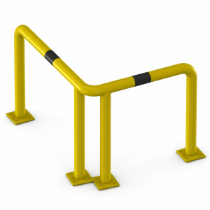 Odbojnica narożna różnoramienna Ø60,3 600/800x600