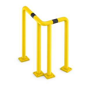 Odbojnica narożna różnoramienna Ø76,1 1000/600x400