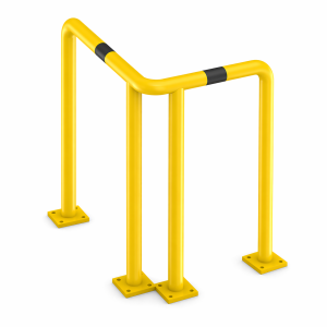 Odbojnica narożna różnoramienna Ø76,1 1000/700x500