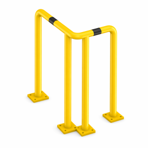 Odbojnica narożna różnoramienna Ø76,1 1200/600x400